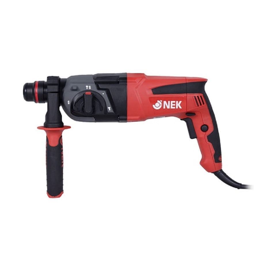 دریل تخریب هلتی  کد 8426 نک NEK NEK 8426 Rotary Hammer Drill 840W – 26mm SDS Plus Demolition Hammer