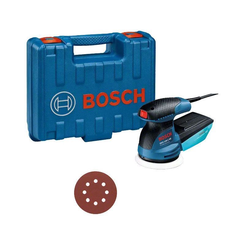سنباده لرزان گرد 125م م 250 وات بوش BOSCH مدل GEX 125-1AE  (به سفارش امارات) 1*M72