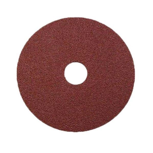 سنباده گرد فیبری آلومینیومی قطر 180 VA113 DEERFOS قرمز 80 پاس PAS 1* I 23