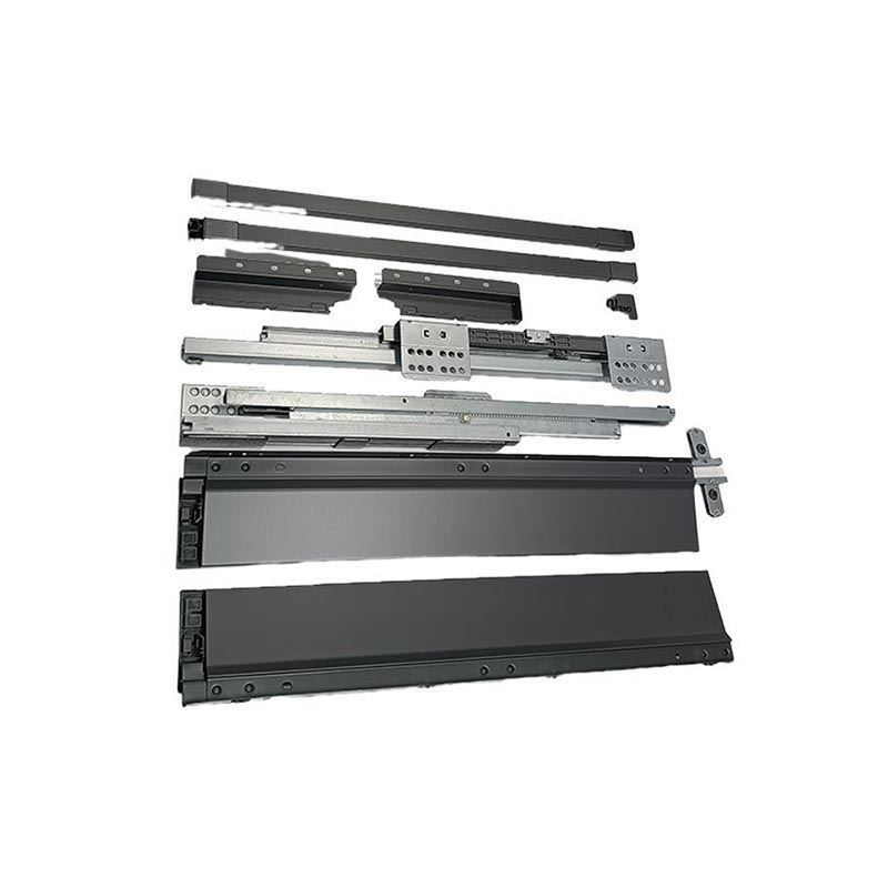 ریل بدنه دار فلزی بلند50 سانت طوسی کد A+  H-UP44A ورنو VERNO 1*G51