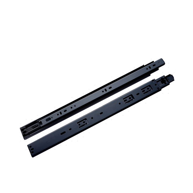 ریل ساچمه ای سه تکه آرام بند 60 سانتی سنگین مشکی کد NB45128 ورنو VERNO 1*D14