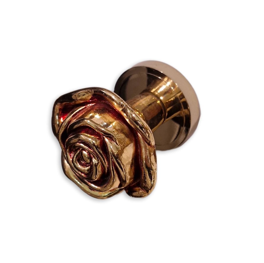 دستگیره حیاطی تک پیچ طلایی رویال پرایم کد S.A  7684L 1*E11