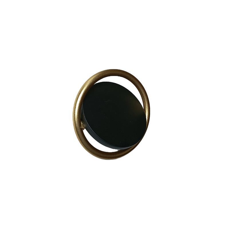 دستگیره کابینتی HTN مدل TOLEDO کد EKS1490 طلایی مشکی (S.A) H62*1