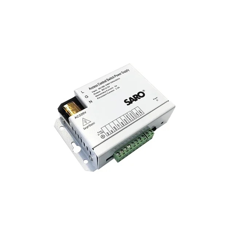 منبع تغذیه به همراه باطری کد P12V4 سارو SARO 1*ED02/2