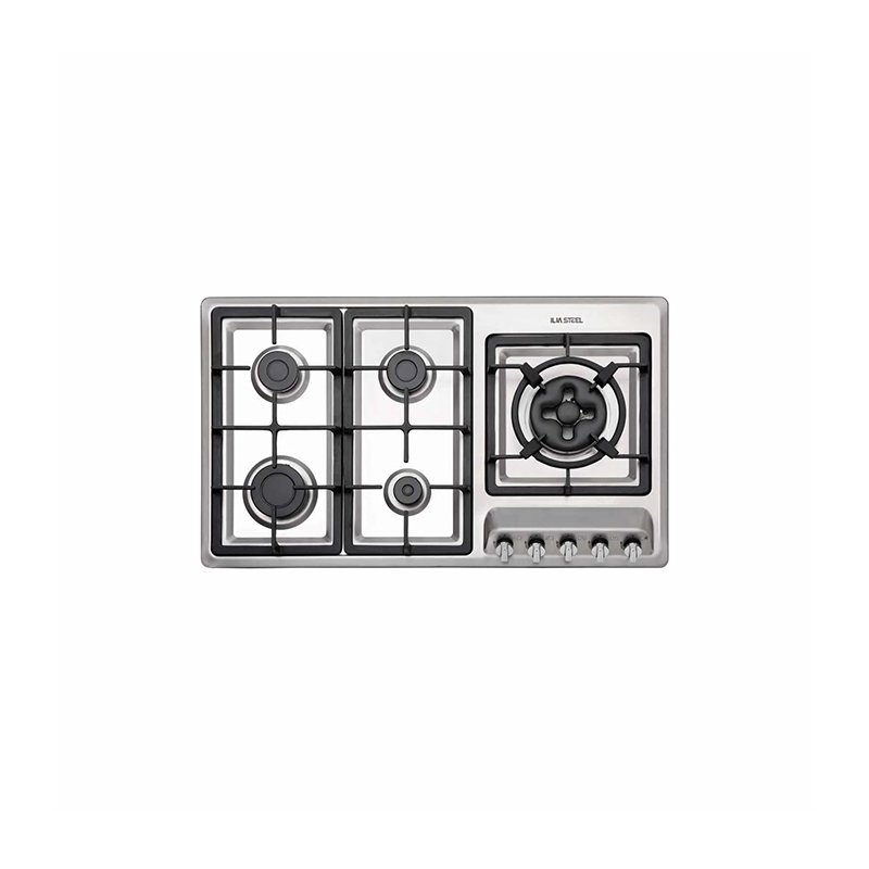اجاق گاز استیل برقی 5 شعله مدل S503D ایلیا استیل ILIA STEEL 