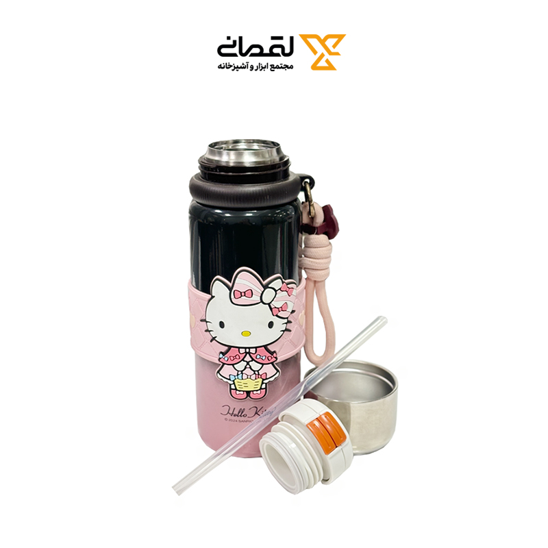 فلاسک کیتی مشکی کد 3166 1*GH02/2
