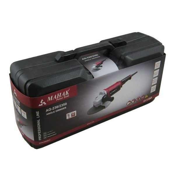 فرز 2350 وات سنگبری مدل AG-230/2350 (2628100) محک MAHAK MAHAK AG-230/2350 2350W Angle Grinder Stone Cutting Machine