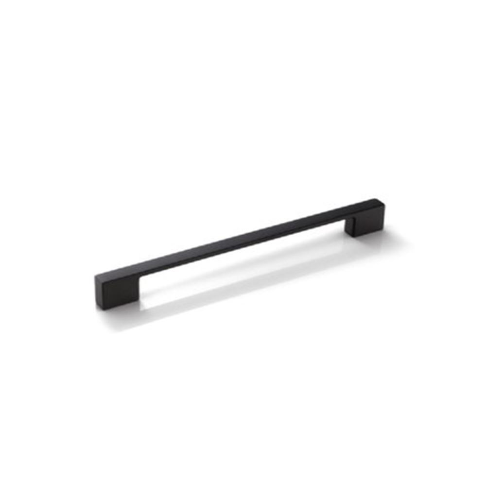 دستگیره کابینتی دو پیچ مشکی H488-128 پرایم 1*B53      بابونه13*12