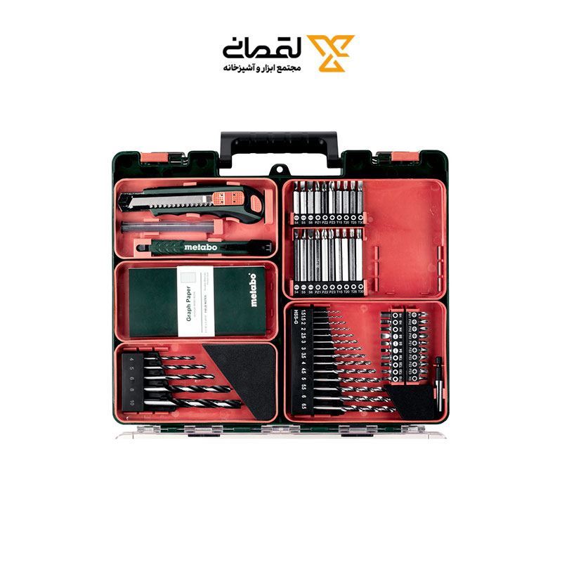 ست دریل شارژی 12 ولت مدل Power Max BS متابو METABO (به سفارش امارات) 1*M62