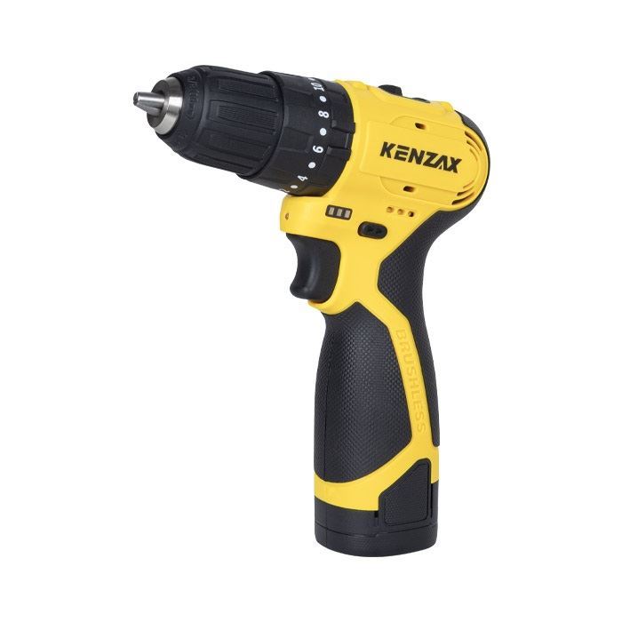 دریل پیچ گوشتی شارژی براشلس 16 ولت مدل 8840 کنزاکس KENZAX 1*M33