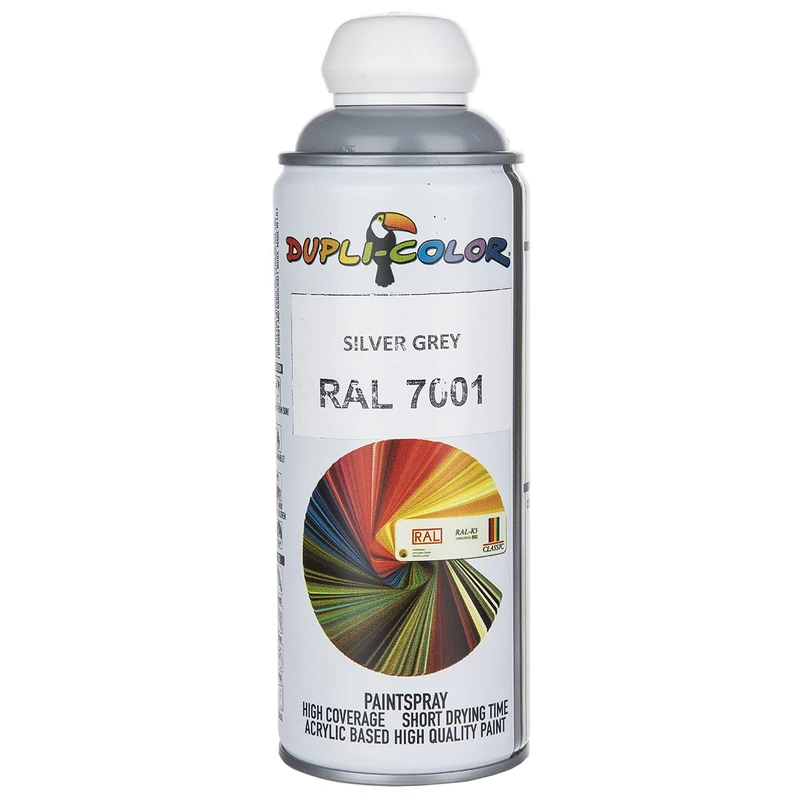 اسپری رنگ 400 میل رال خاکستری نقره ای کد 7001 دوپلی کلر 1*J13