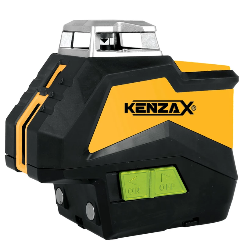 تراز لیزری 4 خط شارژی 360 درجه سبز مدل KLL-1146 کنزاکس KENZAX 1*M32