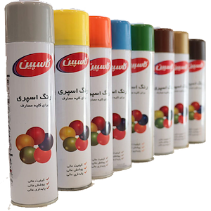 اسپری رنگ خاکستری روشن کاسپین CASPIAN