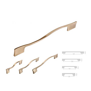 دستگیره کابینتی دو پیچ زیتونی 192-7-313بهریزان