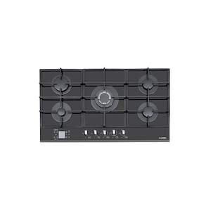 اجاق گاز پنج شعله شیشه ای مدل G527RF ایلیا استیل ILIA STEEL