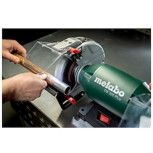 سنگ رومیزی 600 وات مدل DS 200PLUS متابو METABO (به سفارش امارات) METABO DS 200PLUS 600W Bench Grinder 200mm – Professional Metal Grinding Machine