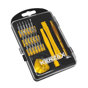 ست بیت نوک پیچ گوشتی موبایلی و ساعت 23 پارچه مدل KMR-123 کنزاکس KENZAX