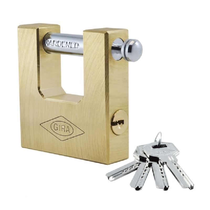 قفل کتابی 75 میلی متری کامپیوتری آپارتمانی کد 009 گیرا GIRA 1*FG01/4