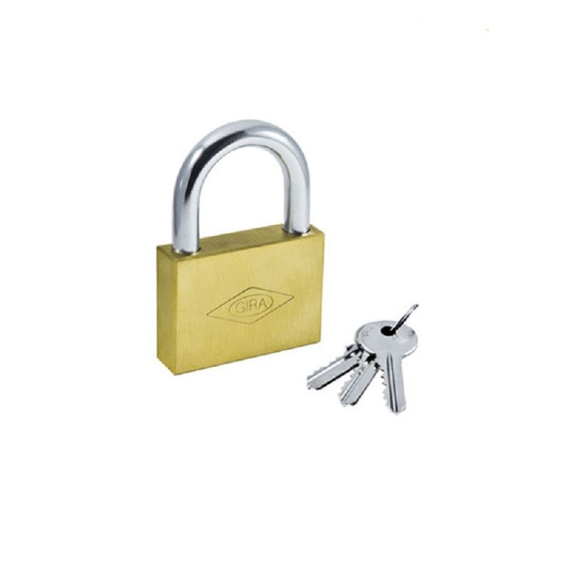 قفل آویز تخت 50 میلی متری کد 004 گیرا GIRA 1*FG01/2