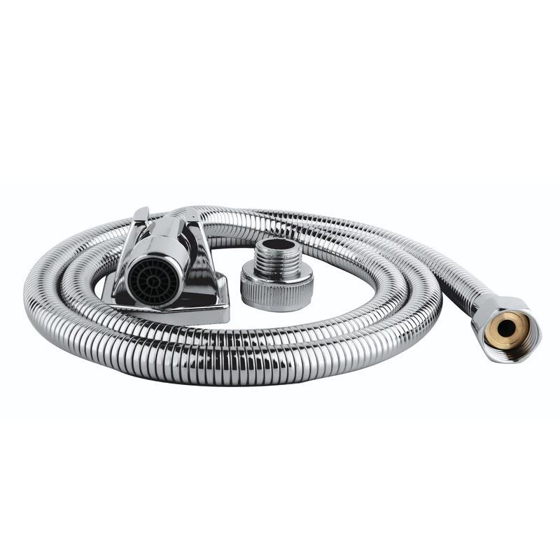 شیلنگ توالت کروم مدل ایتالیایی راسان RASAN 1*J72