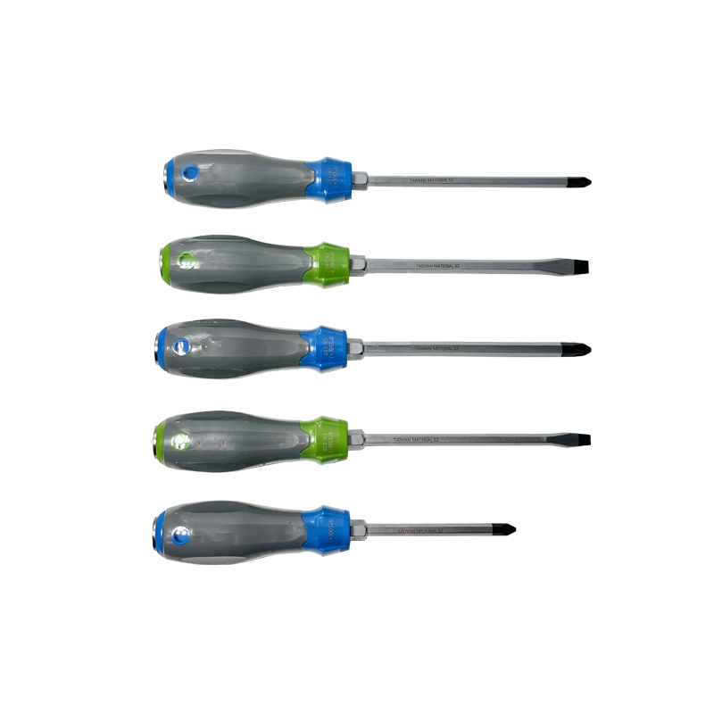 ست پیچ گوشتی 5 عددی ضربه ای کراسمن CRASMAN مدل CR-149S2 CRASMAN CR-149S2 5-Piece Impact Screwdriver Set – S2 Steel Blades