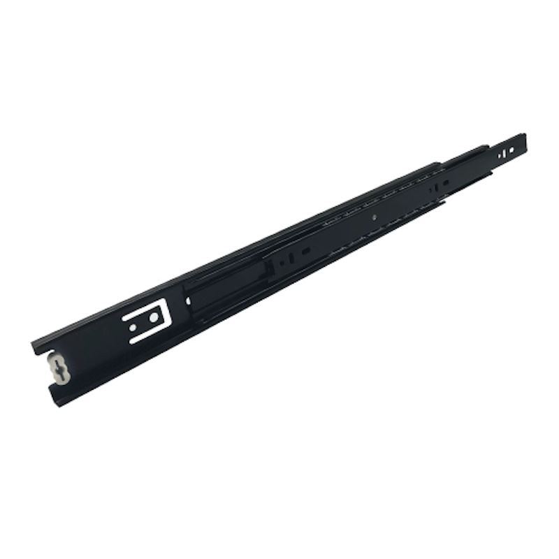 ریل سه تکه ساچمه ای پهن 45 سانتی متری مشکی کد BFN-45 سارو SARO Z01/4*1