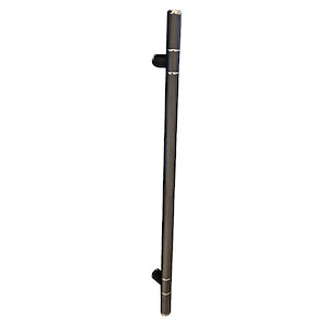 دستگیره حیاطی DELUX مشکی 90 سانت کد 32600