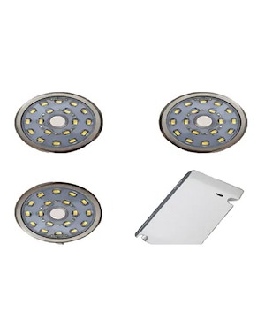 چراغ LED زیر کابینتی سری 15 سه تایی گرد فانتونی N133
