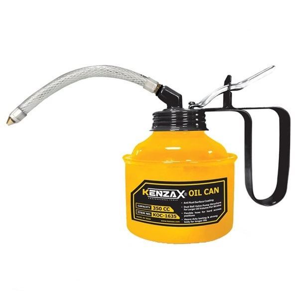 روغن دان فلزی 350 سی سی پمپ فلزی  مدل KOC-1635 کنزاکس KENZAX 1*L51     12*L2