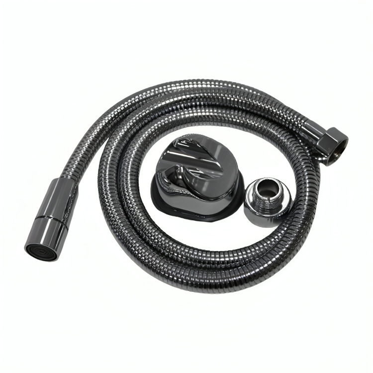 شیلنگ توالت کروم براق تنسر TENSER 1*J72